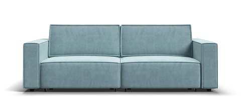 Диван Босс Софт Модуль велюр Монолит аква 1