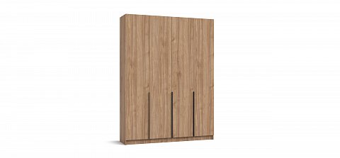 Рим 160 шкаф распашной 4Д 01 Орех Селект 1