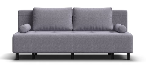 Диван Бостон Мини Рогожка Мальмо платина 1