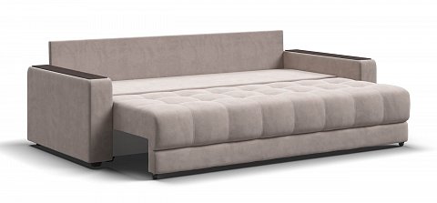 Диван Босс велюр Монолит латте 3