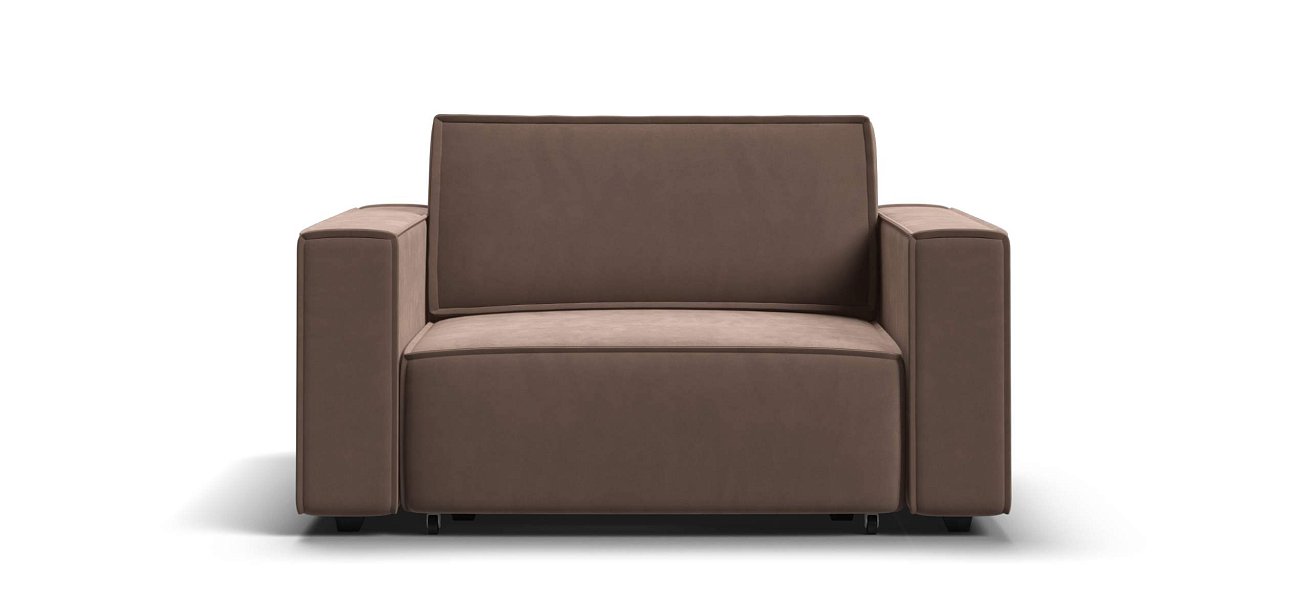 Кресло Босс Софт Модуль велюр Монолит мокко