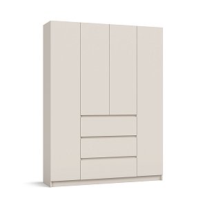 Идея 160 шкаф распашной 4Д+ящики Кашемир