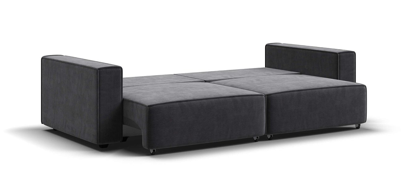 Диван Босс Софт Модуль Вельвет Корд графит