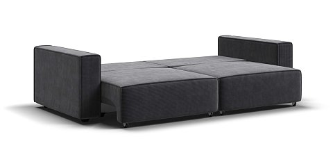 Диван Босс Софт Модуль Вельвет Корд графит 3