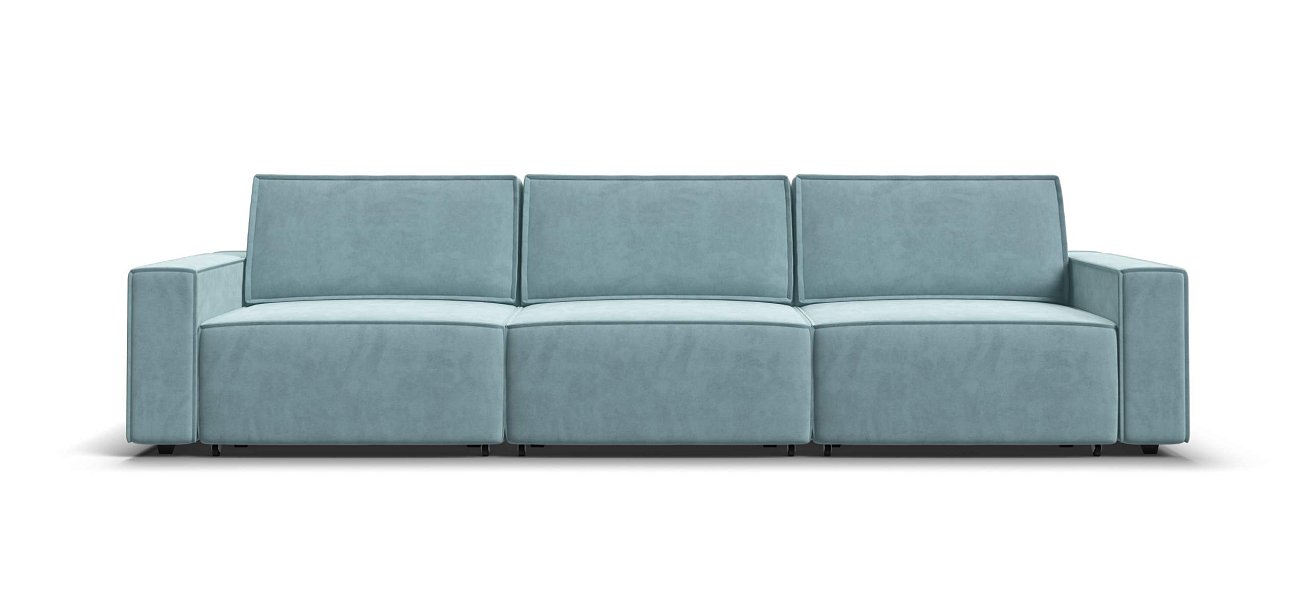 Диван Босс Софт Модуль Макс велюр Монолит аква