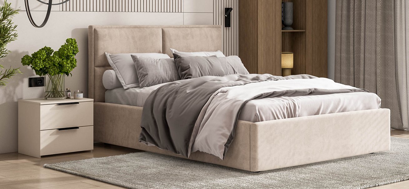 Тумба Босс Стандарт Кашемир серый