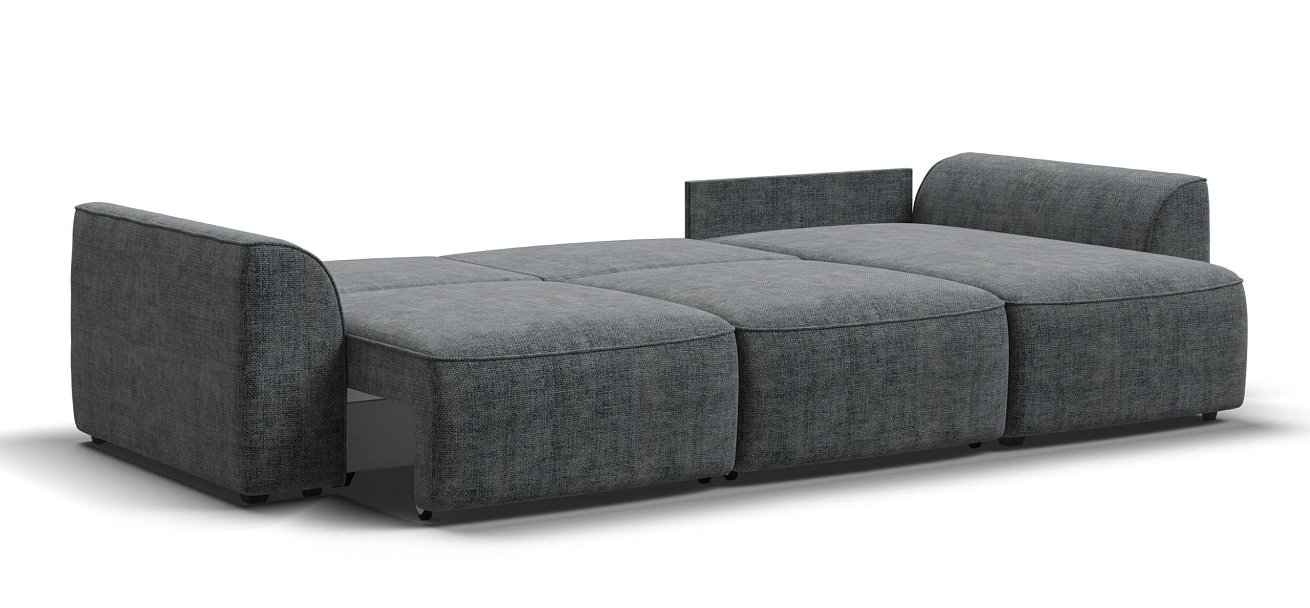 Угловой диван Кинг Шенилл Смарт серый