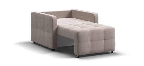 Кресло-кровать Денди Слим велюр Монолит латте 3