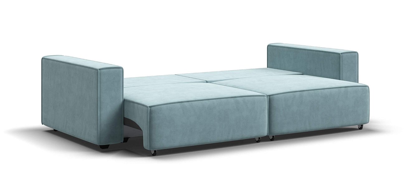 Диван Босс Софт Модуль велюр Монолит аква