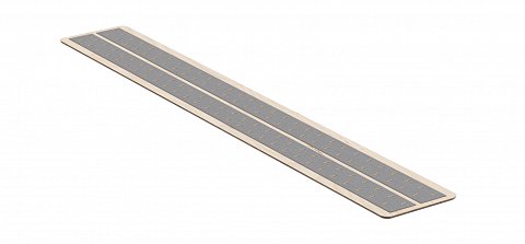 Накладки 2 шт. на диван Босс двухместный Дымчатый Крафт 2