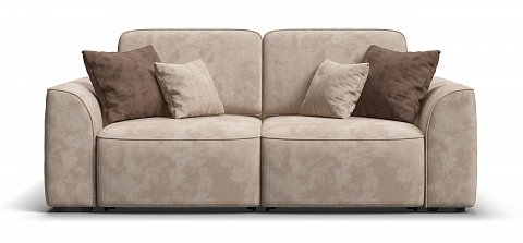 Диван Кинг Модуль велюр Алькантара пепел 2