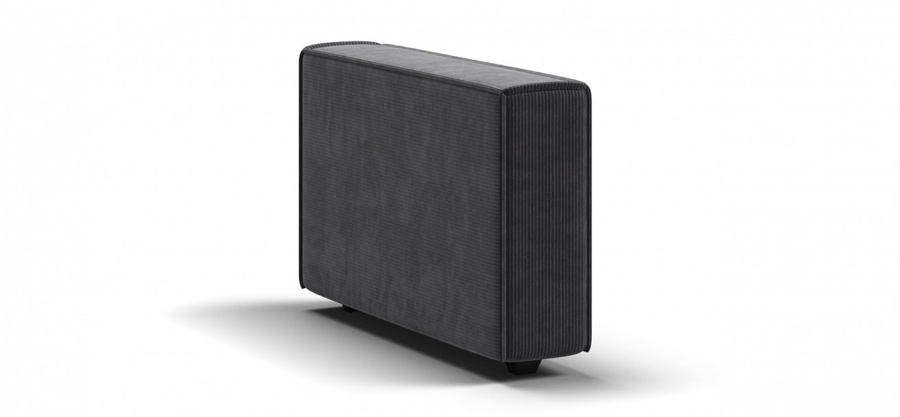 Босс Софт Модуль подлокотник 2 шт. Вельвет Корд графит