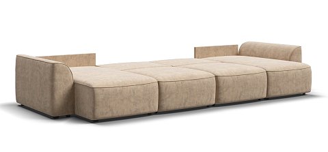 П-образный диван Кинг Модуль велюр Роял шампань 3