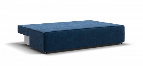 Диван Норд мини велюр Монолит синий 3