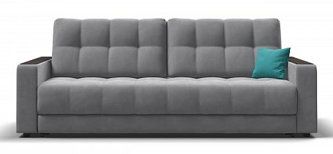 Диван Босс велюр Монолит сталь 1