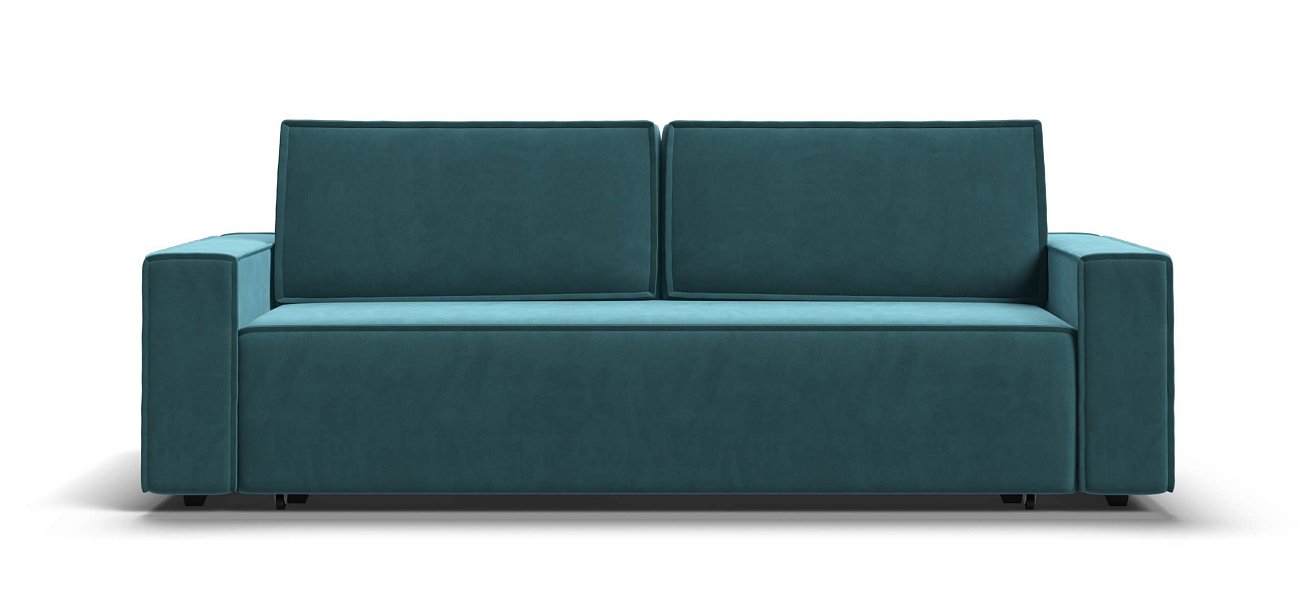 Диван Норд велюр Монолит зеленый