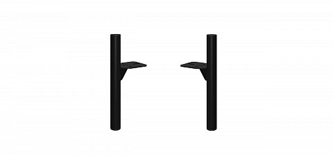 Опоры мебельные 4 шт. Соло Ф 25х150 Черные 2