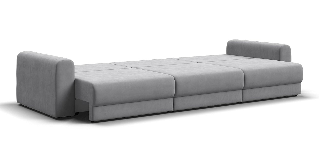 Модульный диван Ричмонд Модуль Макс велюр Монолит сталь