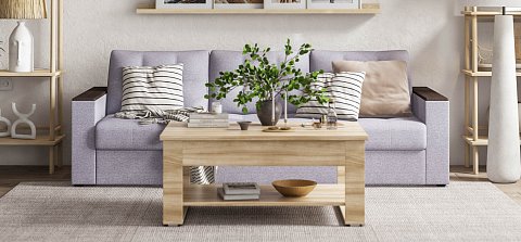 Диван Атланта НПБ 120 Мальмо платина 2