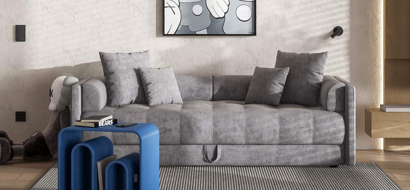 Тахта Босс велюр Роял агат