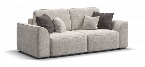 Диван Кинг Модуль Шенилл Смарт кварц