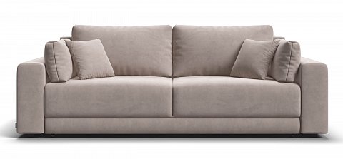 Диван Босс Прайм велюр Монолит латте 1