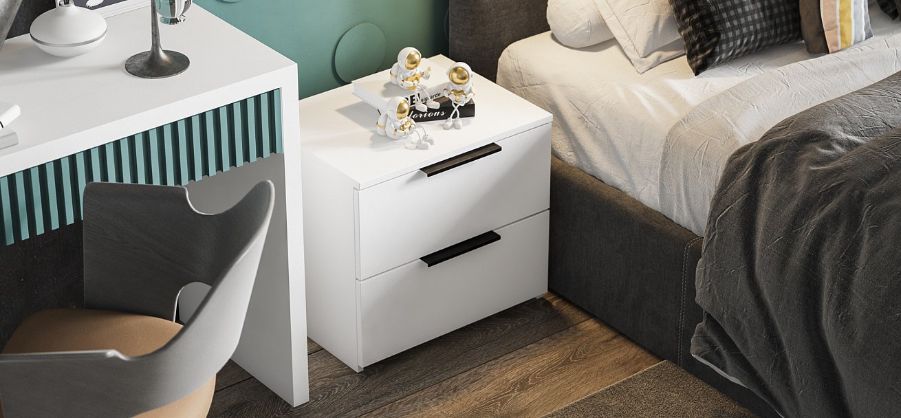 Тумба Босс Стандарт Белая