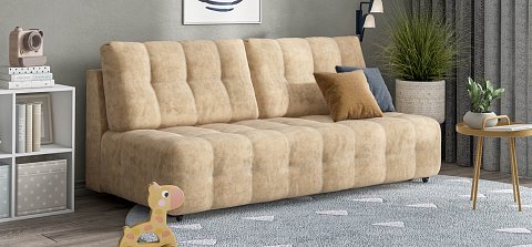 Диван Босс Мини велюр Роял шампань 2