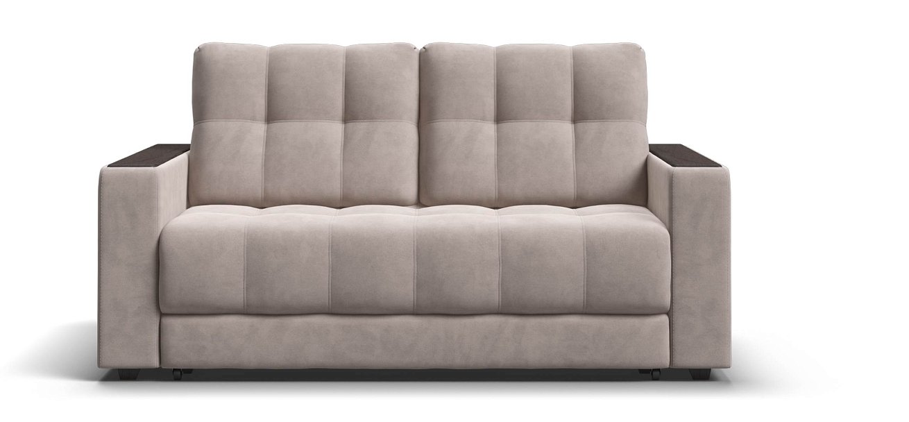 Диван Босс двухместный велюр Монолит латте