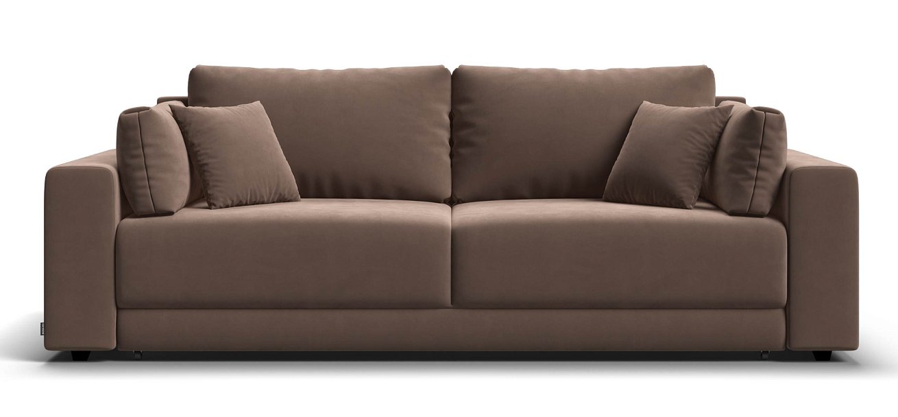 Диван Босс Прайм велюр Монолит мокко