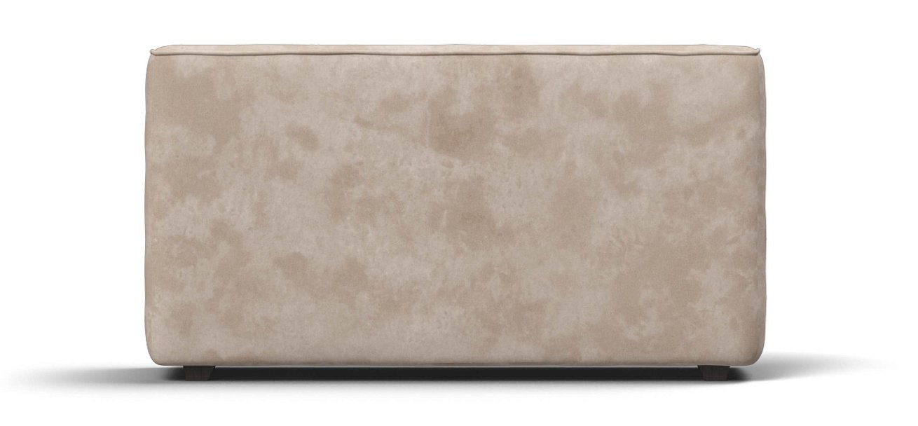 Кинг Модуль подлокотник 2 шт. велюр Алькантара пепел