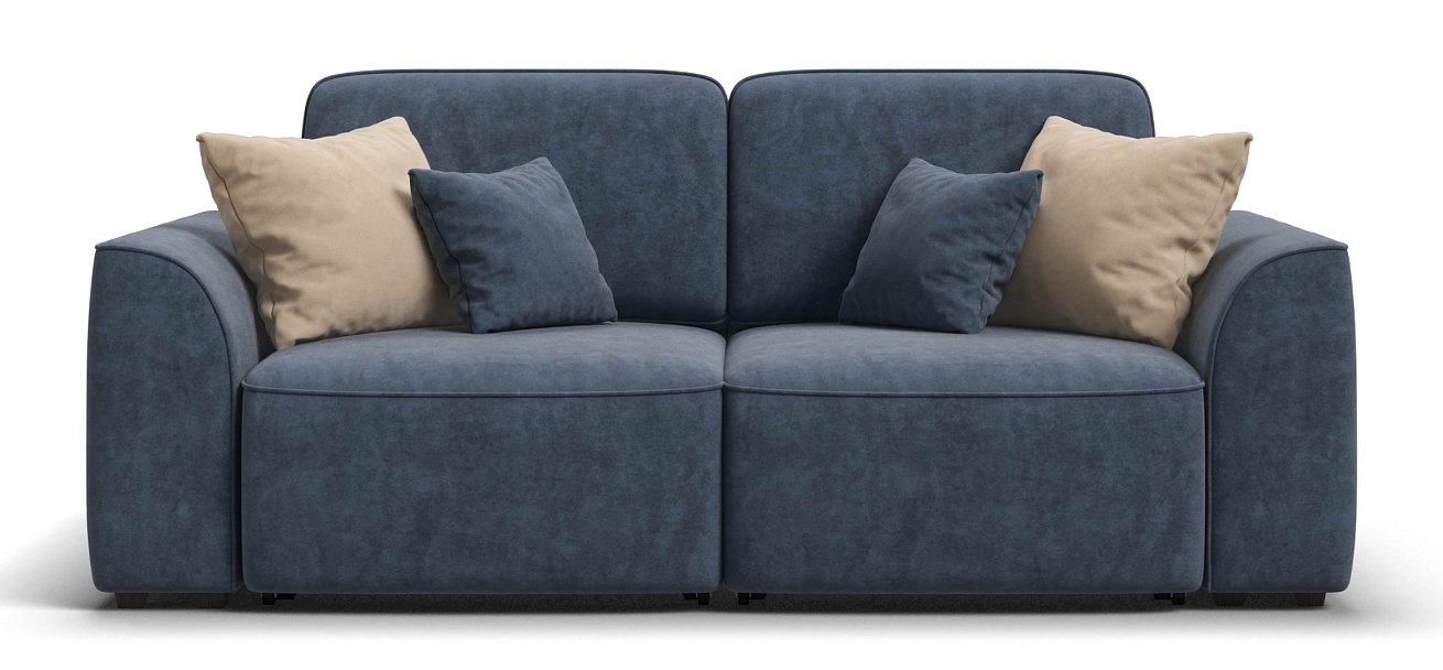 Диван Кинг Модуль велюр Роял синий