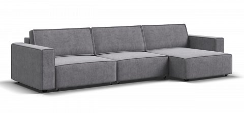 Угловой диван Босс Софт Модуль Макс велюр Роял агат