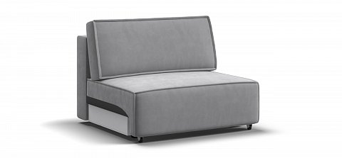 Босс Софт Модуль спальное место велюр Монолит сталь 1