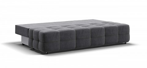 Диван Денди Мини велюр Монолит серый 3