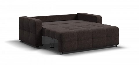 Диван Денди двухместный Рогожка Мальмо шоколад 3