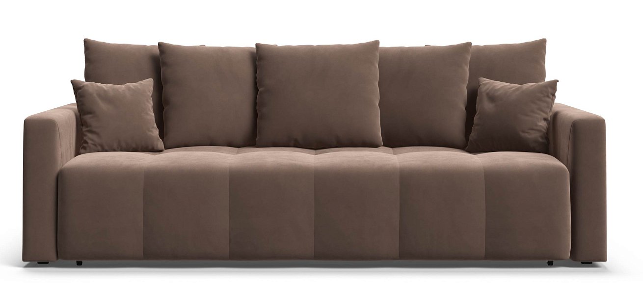 Диван Босс Тренд велюр Монолит мокко