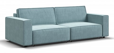 Диван Босс Софт Модуль велюр Монолит аква 1