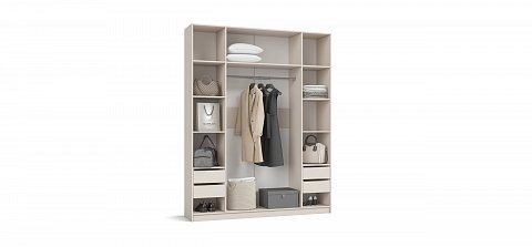 Босс Стандарт 180*236 шкаф распашной 4Д+ящики Кашемир 3