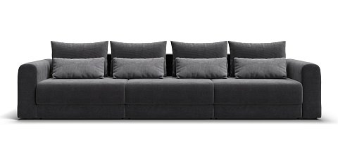 Модульный диван Ричмонд Модуль Макс Вельвет Корд графит 1