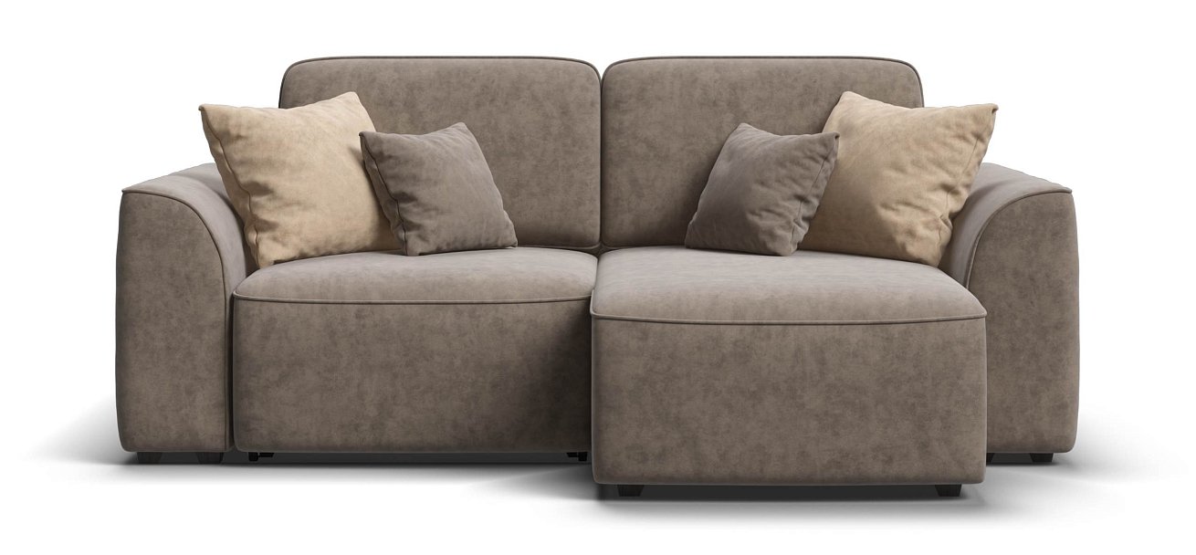 Угловой диван Кинг Модуль велюр Роял тауп