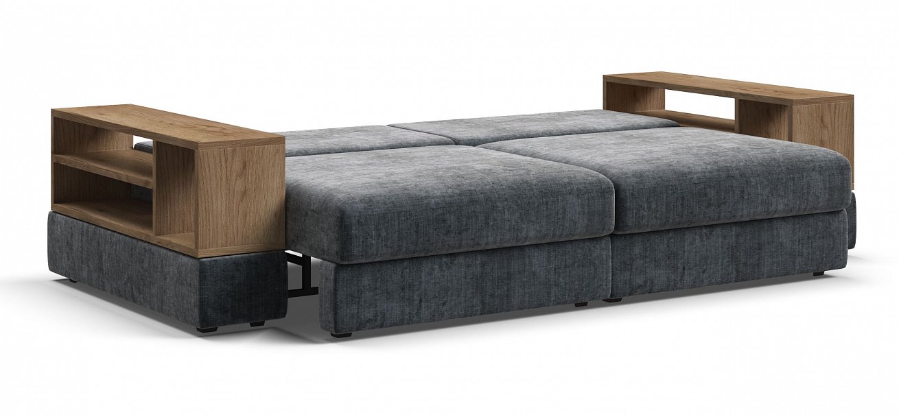 Диван-кровать Босс Модуль Шенилл Глосс карбон