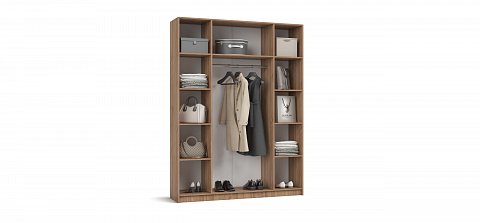 Босс Стандарт 160*220 шкаф распашной 4Д 01 Орех Селект 3