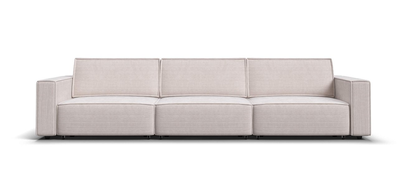 Диван Босс Софт Модуль Макс Вельвет Корд бежевый