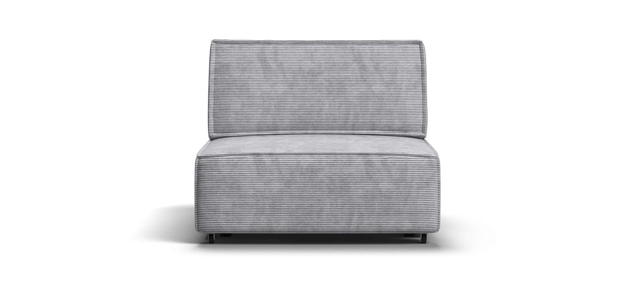 Босс Софт Модуль спальное место Вельвет Корд серый