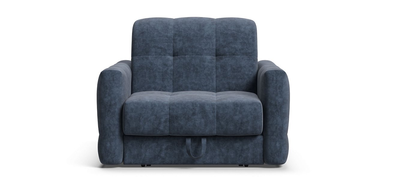 Босс Слип кресло-кровать велюр Роял синий