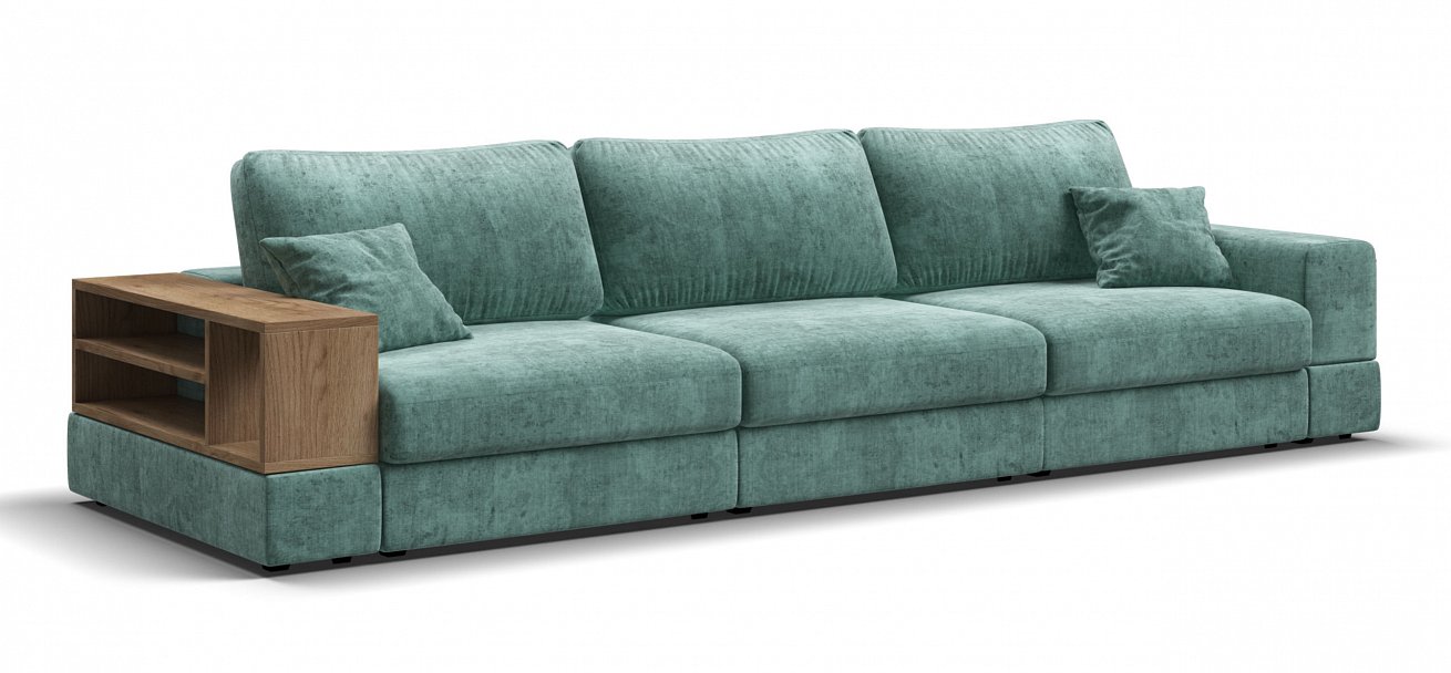 Диван-кровать Босс Модуль Макс Шенилл Глосс минт