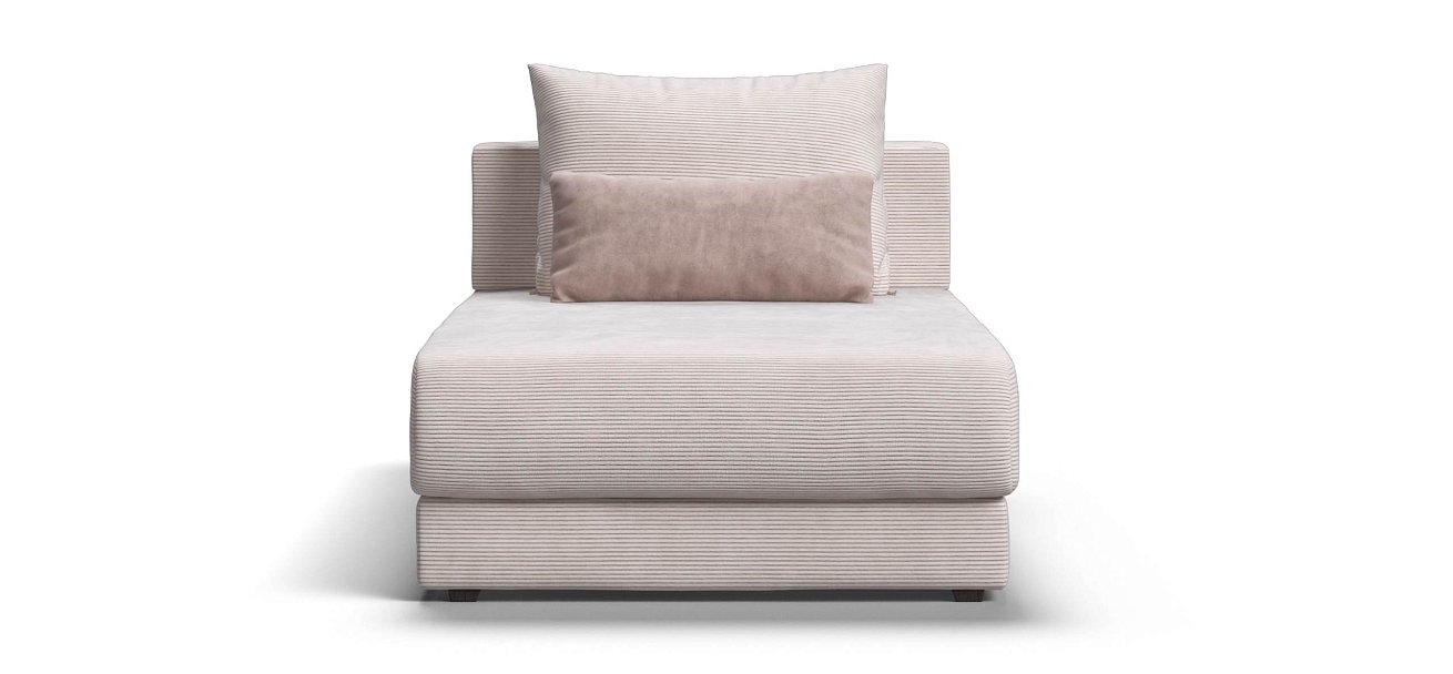 Ричмонд Модуль оттоманка Вельвет Корд бежевый