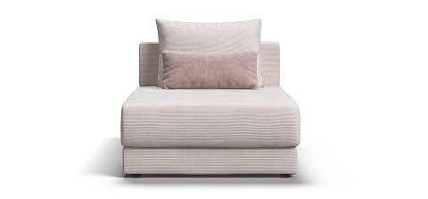 Ричмонд Модуль оттоманка Вельвет Корд бежевый 1