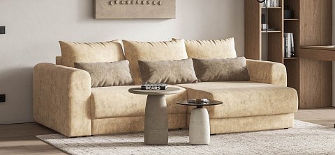 Модульный угловой диван Ричмонд Модуль велюр Роял шампань 2